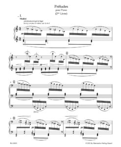 Preludes for Piano (2me livre) - Image 2