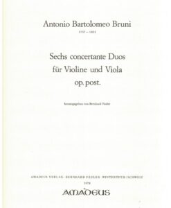 6 Concertante Duos op. post. - Violin & Viola - Image 2