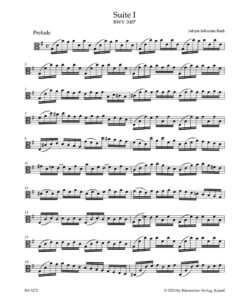 Six Suites BWV 1007-1012 (Arr. Viola) - Image 2