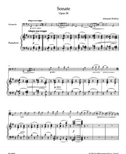 Sonata E minor op.38 - Vc/ Pf - Image 2