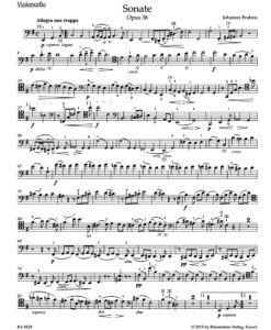 Sonata E minor op.38 - Vc/ Pf - Image 3