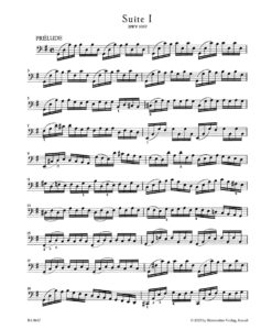 Suite I for Violoncello BWV 1007 - Image 2