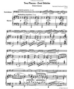 2 Pieces op.9 - Contrabaixo e Pf - Image 3