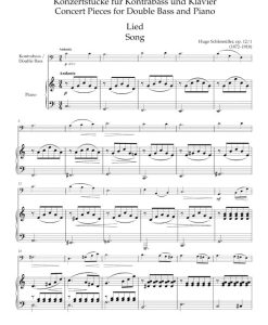 Concert Pieces - Double Bass/ Pf - Image 2