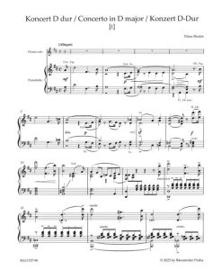 Concerto D Major - Fl/ Pf - Image 2