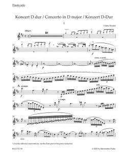 Concerto D Major - Fl/ Pf - Image 4