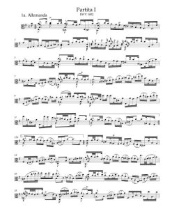 Three Sonatas and Three Partitas BWV 1001–1006 - Viola Solo - Image 3