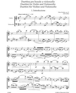 Duettini for Violin and Violoncello op. 67 - Image 2