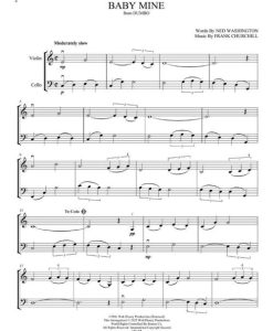 Disney Songs for Violin and Cello Duet - Image 3
