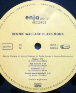 Bennie Wallace Plays Monk (CD) - Image 3