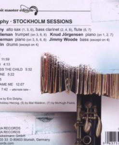 Eric Dolphy - Stockholm Sessions (CD) - Image 2