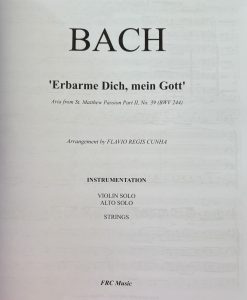 ERBARME DICH, MEIN GOTT, aria - Image 2