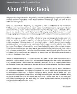 SONGS AND LESSONS FOR THE PROGRESSING SINGER - Image 5